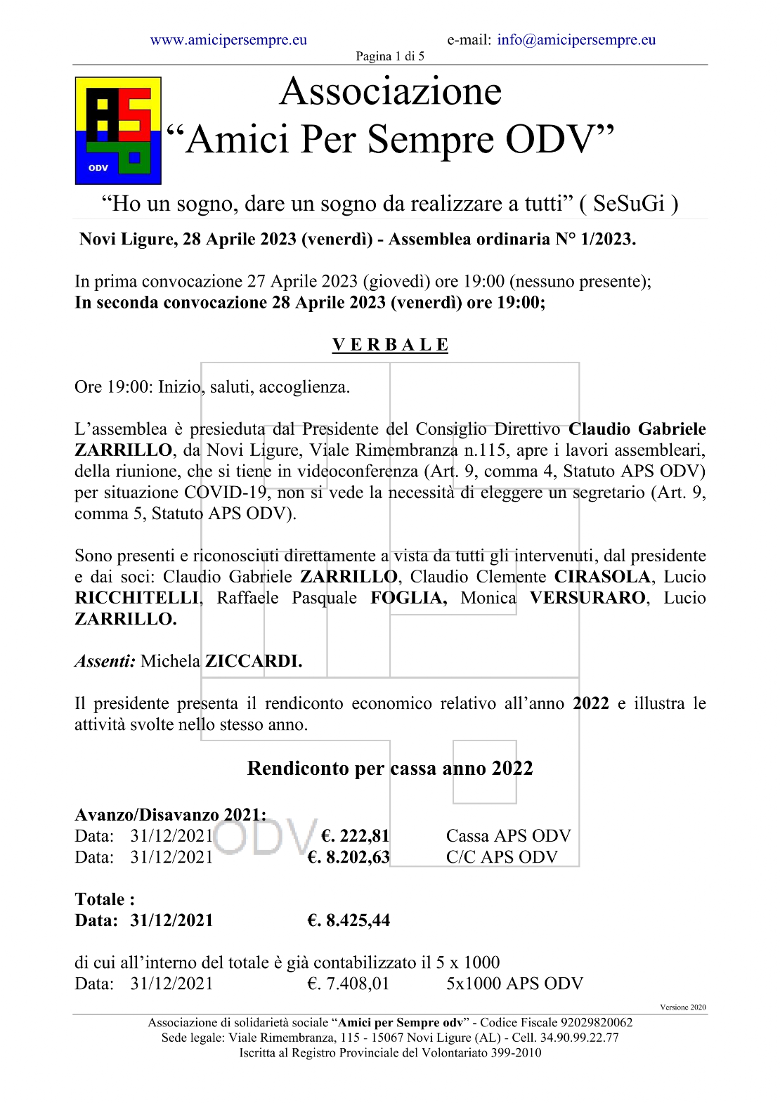Asseblea Ordinaria 2023
