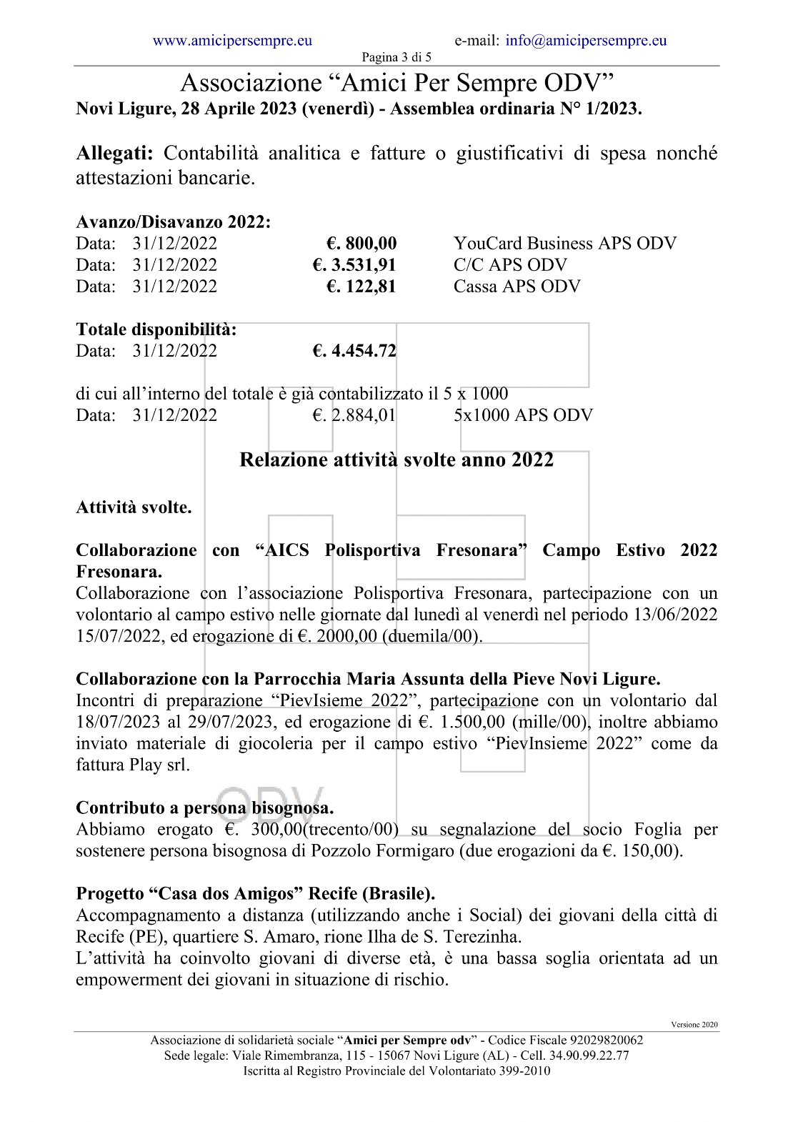 Asseblea Ordinaria 2023